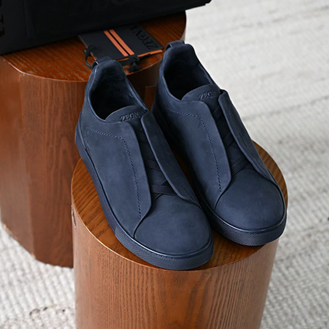 zegna triple stitch™ secondskin sneakers shoes
